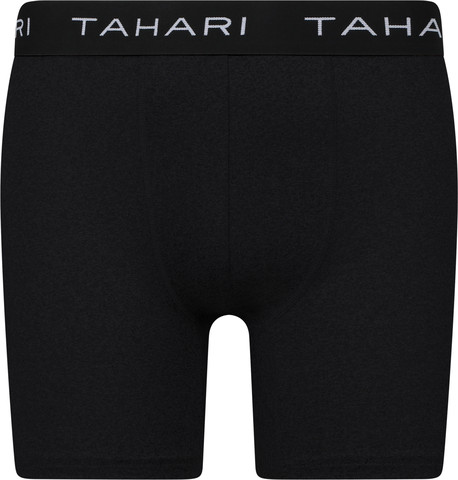 מארז 3 בוקסר בריפס Tahari Performance לגברים - שחור, אפור מלאנז' והדפס גיאומטרי