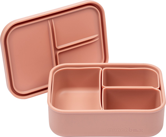 קופסת אוכל בנטו סיליקון מודולרית – Munchbox Flexi3 Mix & Match