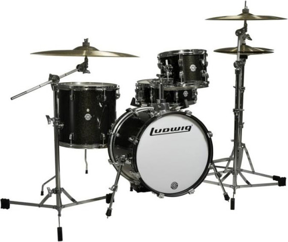 מערכת תופים  BREAKBEATS LC179BKS Black Gold Sparkle 016