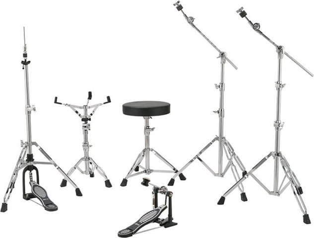 מערכת תופים 6 חלקים "22 עם אביזרים  Evolution Black Sparkle