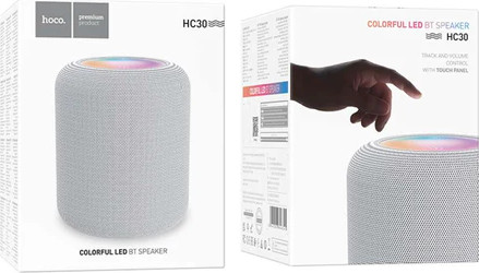 רמקול Bluetooth עוצמתי עם תאורת לד Hoco HC30 Oceano
