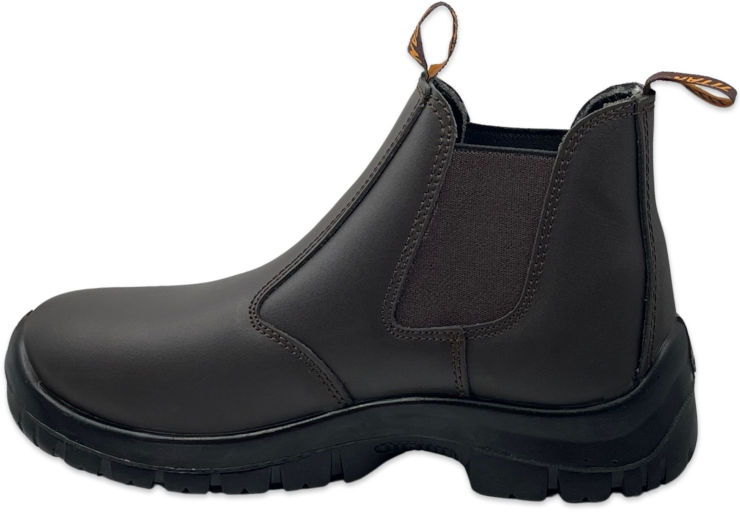 מגפי עור צ'לסי 37-47 TITAN חום כהה CHELSEA NST OB BROWN