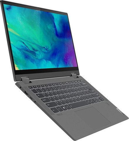 מחשב נייד Lenovo Flex 5 מסך 14 מגע מסתובב , מעבד I5 דור 10 זיכרון 16GB דיסק 512SSD וחלונות 10 - עודפים