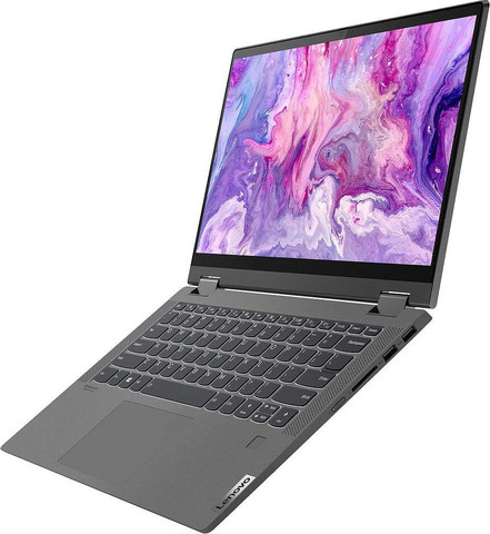 מחשב נייד Lenovo Flex 5 מסך 14 מגע מסתובב , מעבד I5 דור 10 זיכרון 16GB דיסק 512SSD וחלונות 10 - עודפים