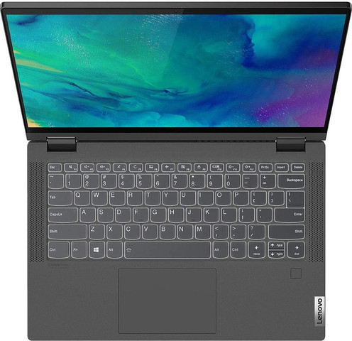 מחשב נייד Lenovo Flex 5 מסך 14 מגע מסתובב , מעבד I5 דור 10 זיכרון 16GB דיסק 512SSD וחלונות 10 - עודפים