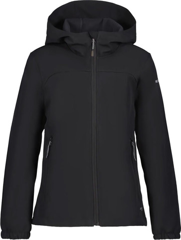 מעיל סופטשל לילדים Kobryn Jr IO Black