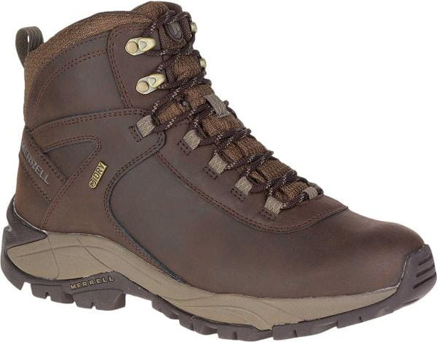 נעלים  עמידות במים גברים  J311539 VEGO MID LTHR WTPF Brown