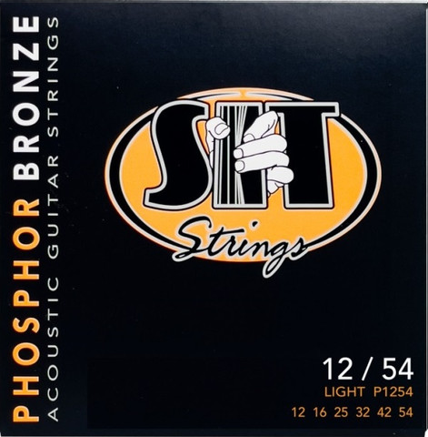 סט מיתרים לגיטרה אקוסטית SIT Phosphor Bronze P1254