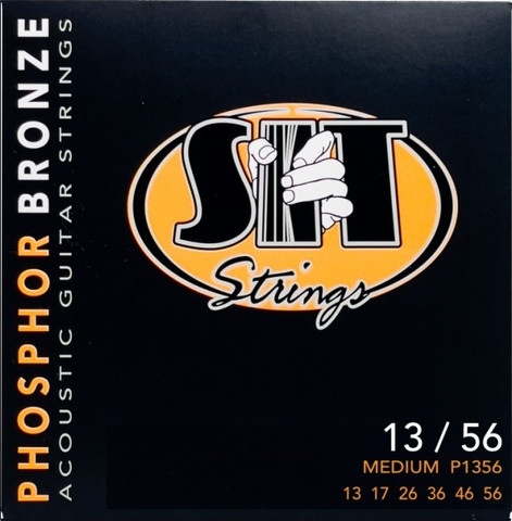 סט מיתרים לגיטרה אקוסטית SIT Phosphor Bronze P1356