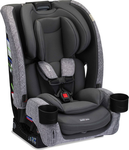 כסא בטיחות משולב בוסטר One4Life Slim ClickTight מבית Britax - צבע אפור