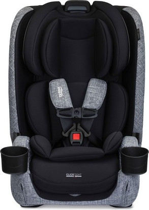 כסא בטיחות משולב בוסטר One4Life Slim ClickTight מבית Britax - צבע אפור