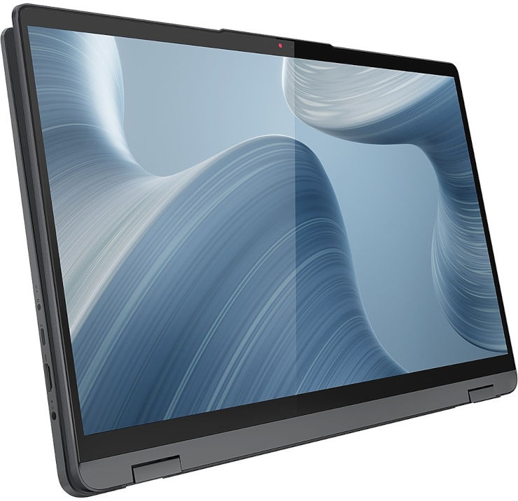 מחשב נייד מהסדרה המבוקשת LENOVO FLEX 5 כולל מעבד I7 דור 12 ומסך מגע מתהפך 16 אינץ' זיכרון 16GB ודיסק קשיח 512GB SSD מערכת הפעלה WIN 11 HOME