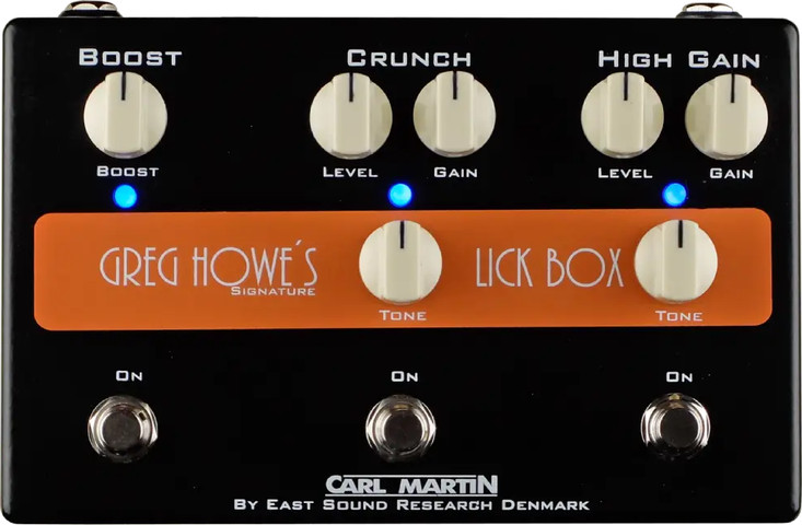 פדל דיסטורשיין  Carl Martin Greg Howe Signature Lick Box