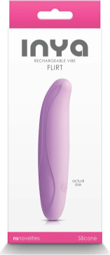 Flirt מבית INYA – ויברטור גמיש ומתכופף עם דיוק שקט ועמיד למים