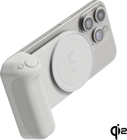 סוללה מגנטית ניידת עם אחיזה Shiftcam Snap Grip Pro בחרו צבע שחור