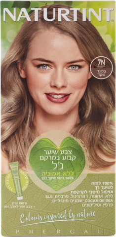 צבע לשיער בלונד שקד 7N