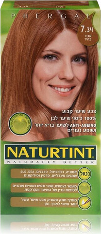 צבע לשיער אגוז בהיר 7.34