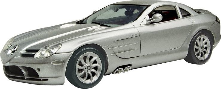 מוטורמקס דגם מכונית איכותי מרצדס Mercedez-Benz SLR McLaren בקנה מידה גדול 1:12| Motormax