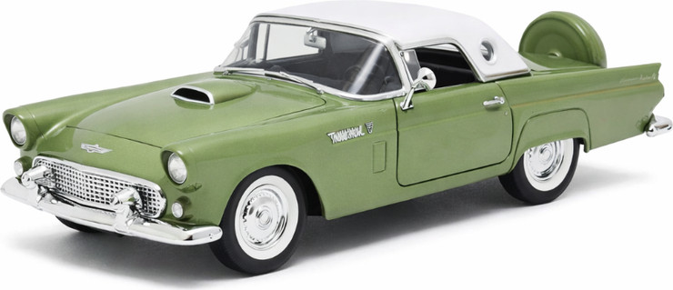 מוטורמקס פורד ת'אנדרבירד| Motormax Ford Thunderbird שנת 1956 בקנה מידה 1:24 – דגם אספנות איכותי