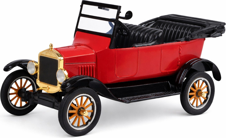 מוטורמקס פורד מודל טי 1:24 – דגם אספנות איכותי Motormax 1925 Ford Model T Touring Convertible