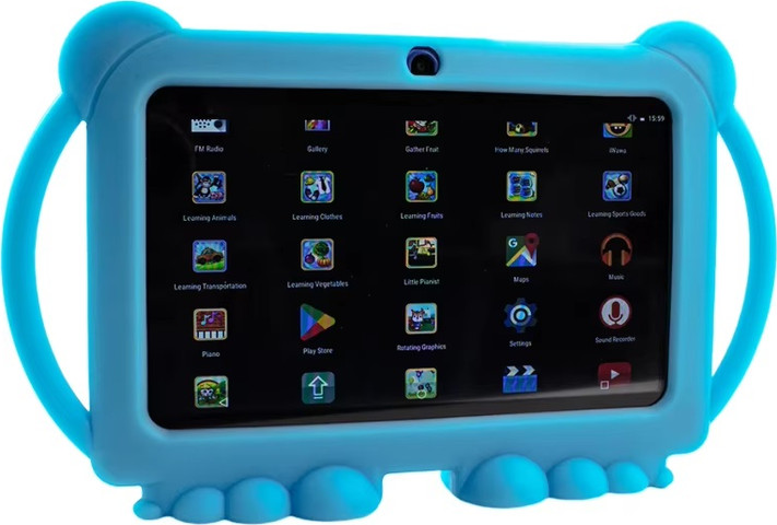 טאבלט 7 לילדים אינץ מסך טאץ' מהיר כולל 2 מצלמות ANDROID 14