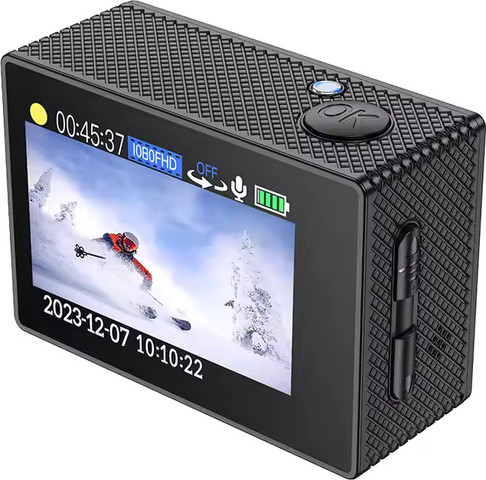 מצלמת אקסטרים HOCO DV100 עם חיבור Wi-Fi וקייס עמיד למים