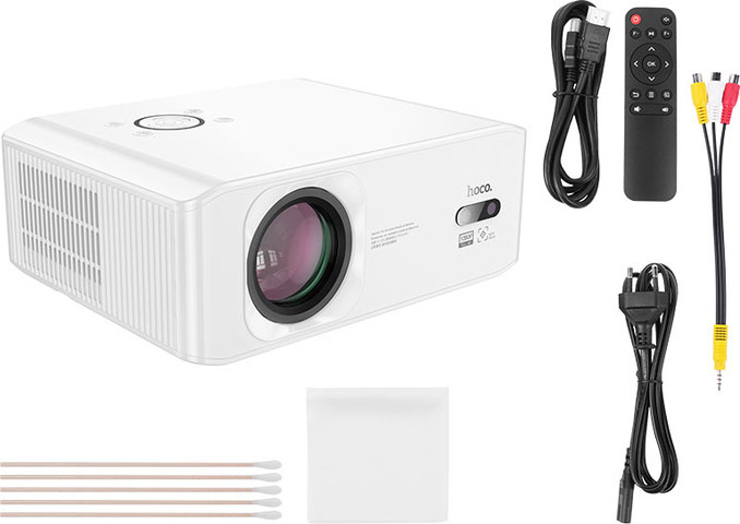 מקרן חכם HOCO DT3 ברזולוציית  1080P עם Android