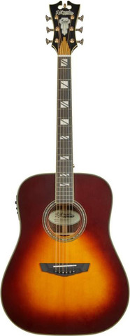 גיטרה אקוסטית מוגברת כולל ארגז  EXCEL LEXINGTON - VINTAGE SUNBURST