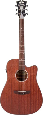גיטרה אקוסטית מוגברת PREMIER BOWERY LS MAHOGANY SATIN CUTAWAY