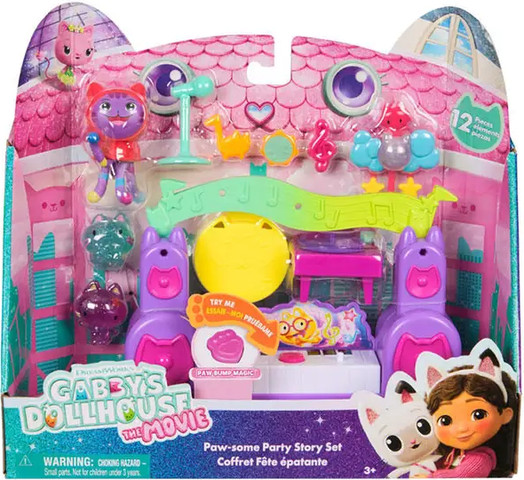 בית הבובות של גבי הסרט סט משחק מוזיקה - Gabby's Dollhouse