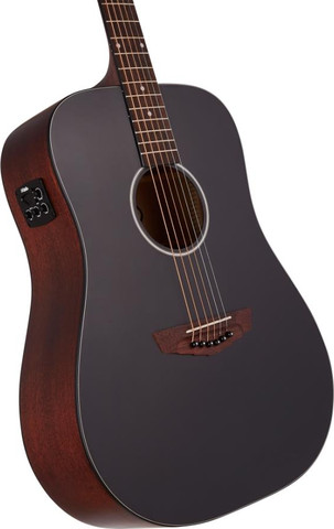 גיטרה אקוסטית מוגברת PREMIER LEXINGTON CS MATTE BLACK