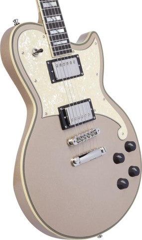גיטרה חשמלית + ארגז  DELUXE ATLANTIC DESERT GOLD