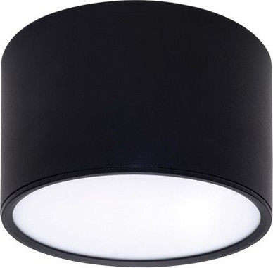 גוף תאורה דקורטיבי צמוד תקרה Omega אומגה MILK 10W שחור