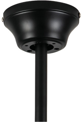 מאוורר תקרה לפרגולה 50" כולל שלט ותאורת LED 20W משתנה Norther נורטר Dolphin שחור (מנוע DC)