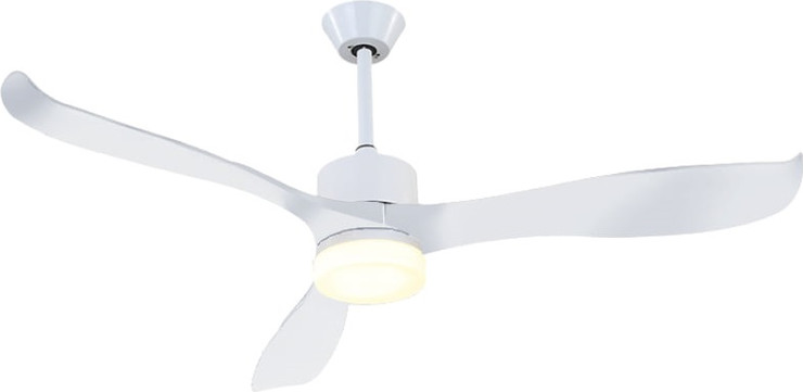 מאוורר תקרה "42 כולל שלט ותאורת 24W CCT LED מובנית Norther Premium נורטר פרימיום PRIMO 42 - לבן (מנוע DC)