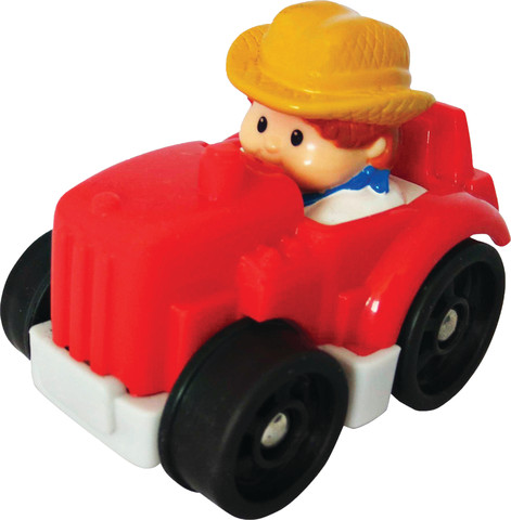 משטח פעילות פאזל קשיח 6 חלקים - fisher Price
