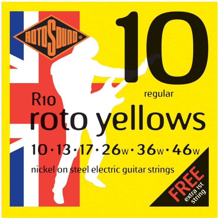 מיתרים לחשמלית 10 ROTOSOUND