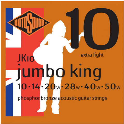 מיתרים לאקוסטית 10 ROTOSOUND