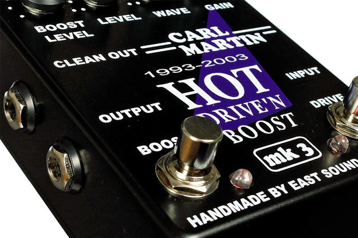 פדל דיסטורשיין Carl Martin Hot Drive’n Boost MK3