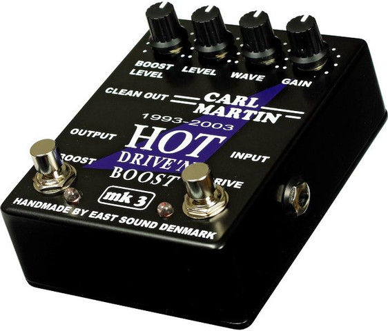פדל דיסטורשיין Carl Martin Hot Drive’n Boost MK3