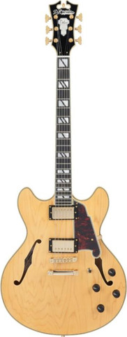 גיטרה חשמלית 1/4 נפח כולל ארגז  DELUXE DC (with Stopbar Tailpiece) SATIN HONEY