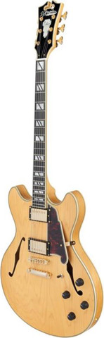 גיטרה חשמלית 1/4 נפח כולל ארגז  DELUXE DC (with Stopbar Tailpiece) SATIN HONEY