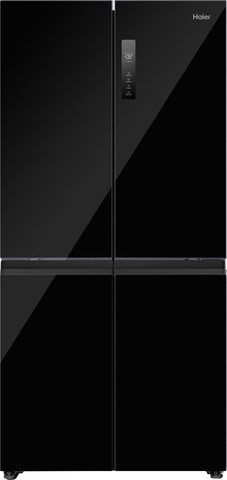 מקרר 4 דלתות - 507 ליטר Haier האייר HRF-5800FB זכוכית שחורה
