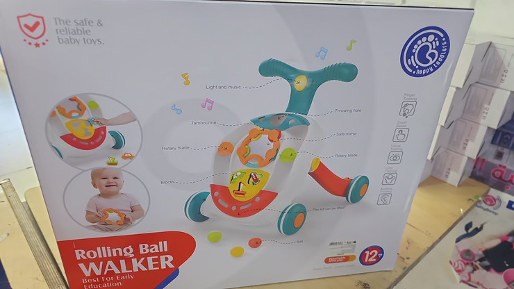 הליכון לתינוק Rolling Ball