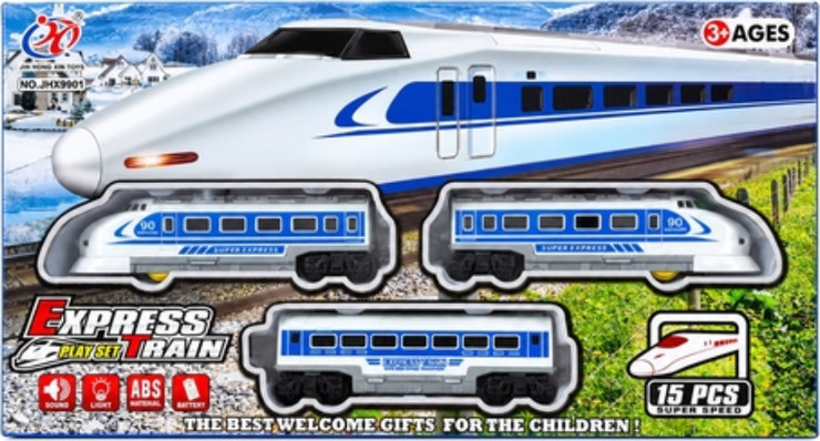 מסלול רכבת - גדול Express Train Play Set