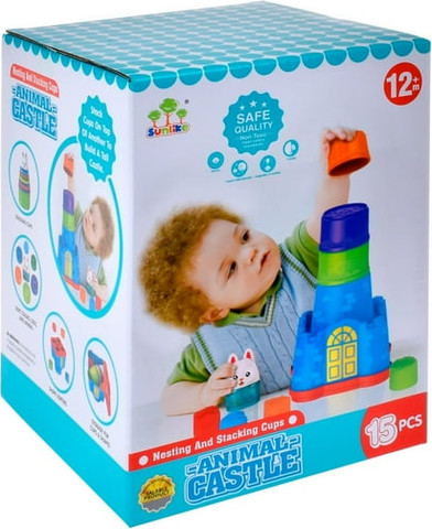 מגדל כוסות שפן 10 קומות
