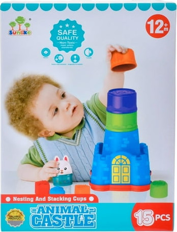 מגדל כוסות שפן 10 קומות
