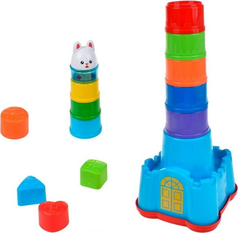 מגדל כוסות שפן 10 קומות