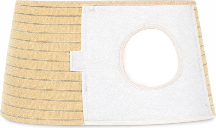 חגורת בטן לסטומה/קולוסטומיה STOMA(Colostomy)–  קיבוע שקית סטומה ונוחות יומיומית 16 ס"מ