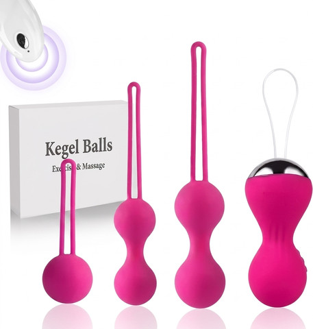 סט כדורי/ביצי קיגל Kegel מקצועי – 4 כדורים לחיזוק רצפת האגן
